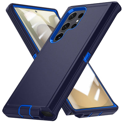 PureGuardCases Military Armor Kickstand Case for Samsung Galaxy