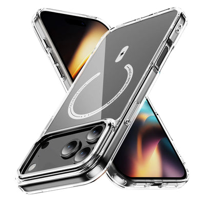 PureGuardCases Luxury Phantom HD Clear iPhone Case – MagSafe Shockproof Magnetic Cover