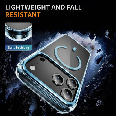 PureGuardCases Luxury Phantom HD Clear iPhone Case – MagSafe Shockproof Magnetic Cover