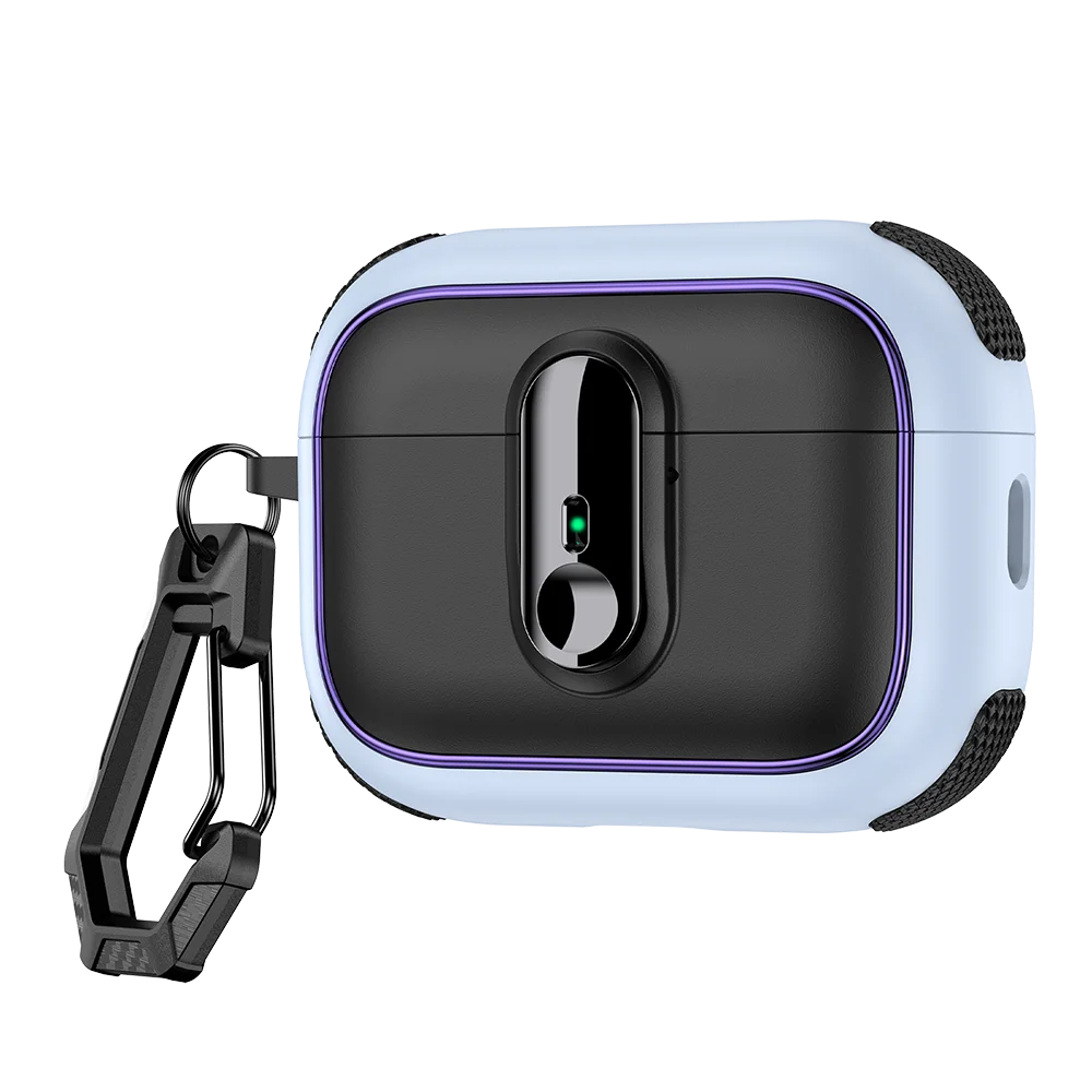 PureGuardCases Armor Lock Shockproof Case for AirPods