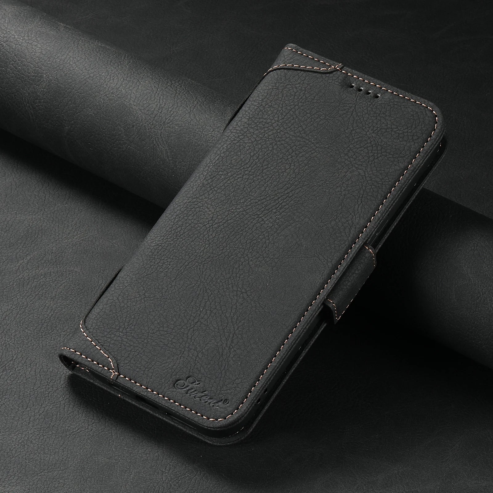 PureGuardCases Card Holder Wallet Flip iPhone Case – MagSafe Magnetic Cover