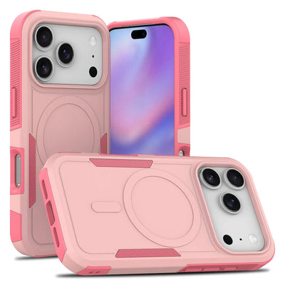 PureGuardCases Rugged Magnetic iPhone Case – MagSafe Shockproof Cover