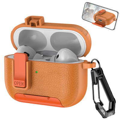 PureGuardCases Phone Stand Shockproof Case for AirPods