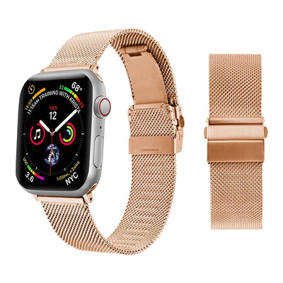 PureGuardCases Luxury Stainless Steel Band for Apple Watch