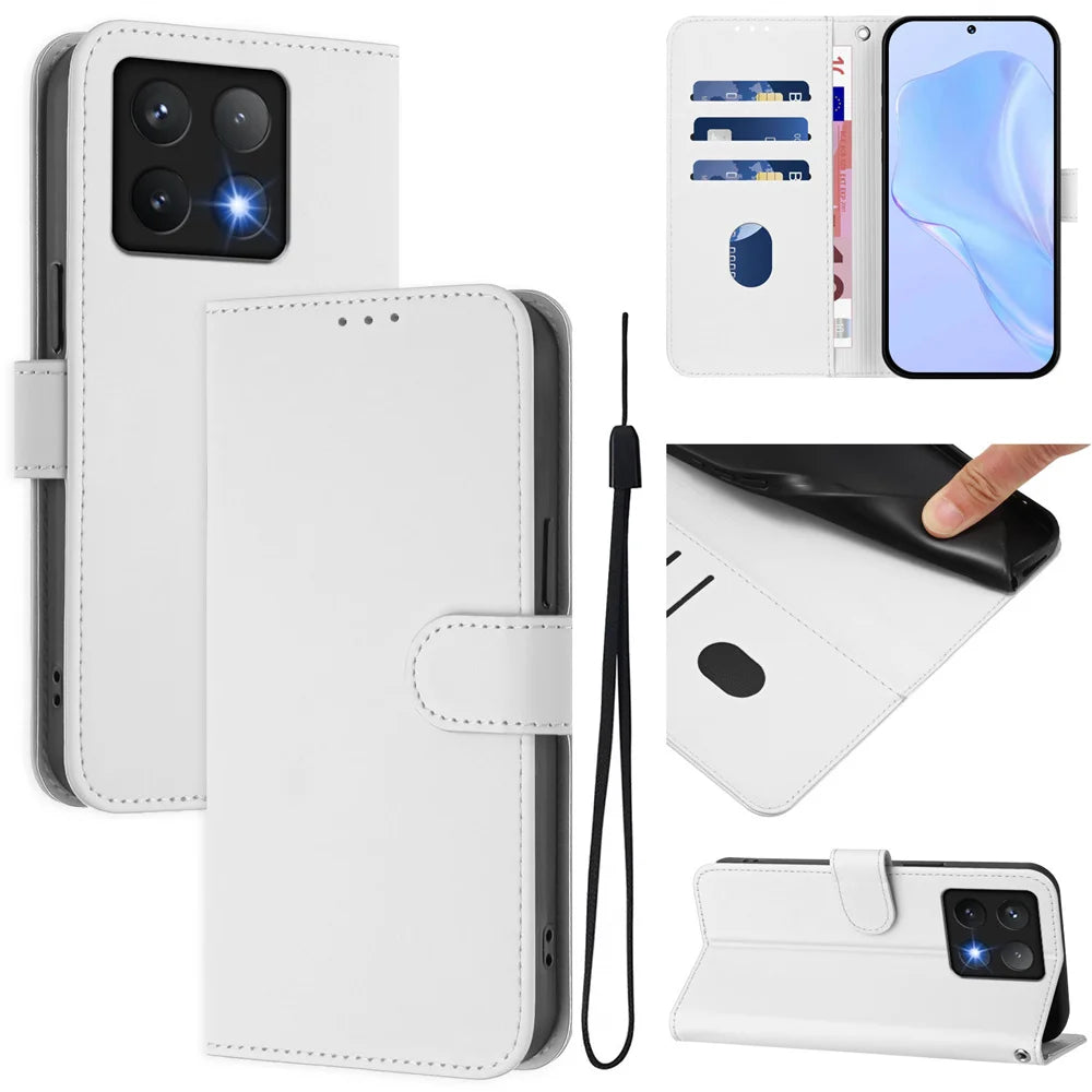 PureGuardCases Magnetic Leather Wallet Case for Google Pixel