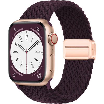 PureGuardCases Magnetic Braided Band for Apple Watch