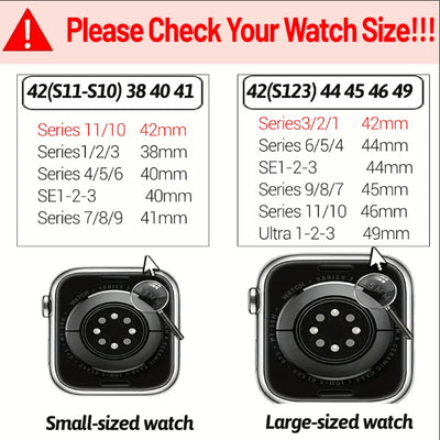 PureGuardCases Magnetic Silicone Band for Apple Watch