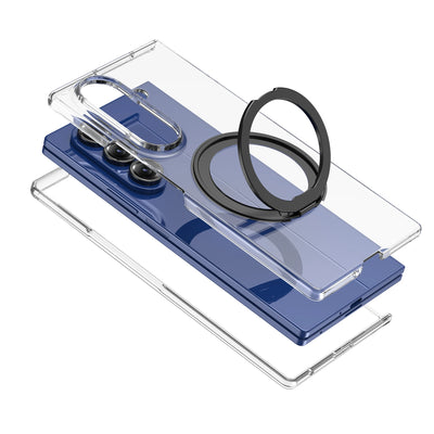PureGuardCases Clear Magnetic Case for Samsung Galaxy Z Fold