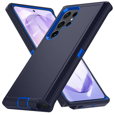 PureGuardCases Military Armor Kickstand Case for Samsung Galaxy