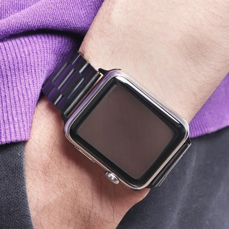 PureGuardCases Premium Stainless Steel Band for Apple Watch