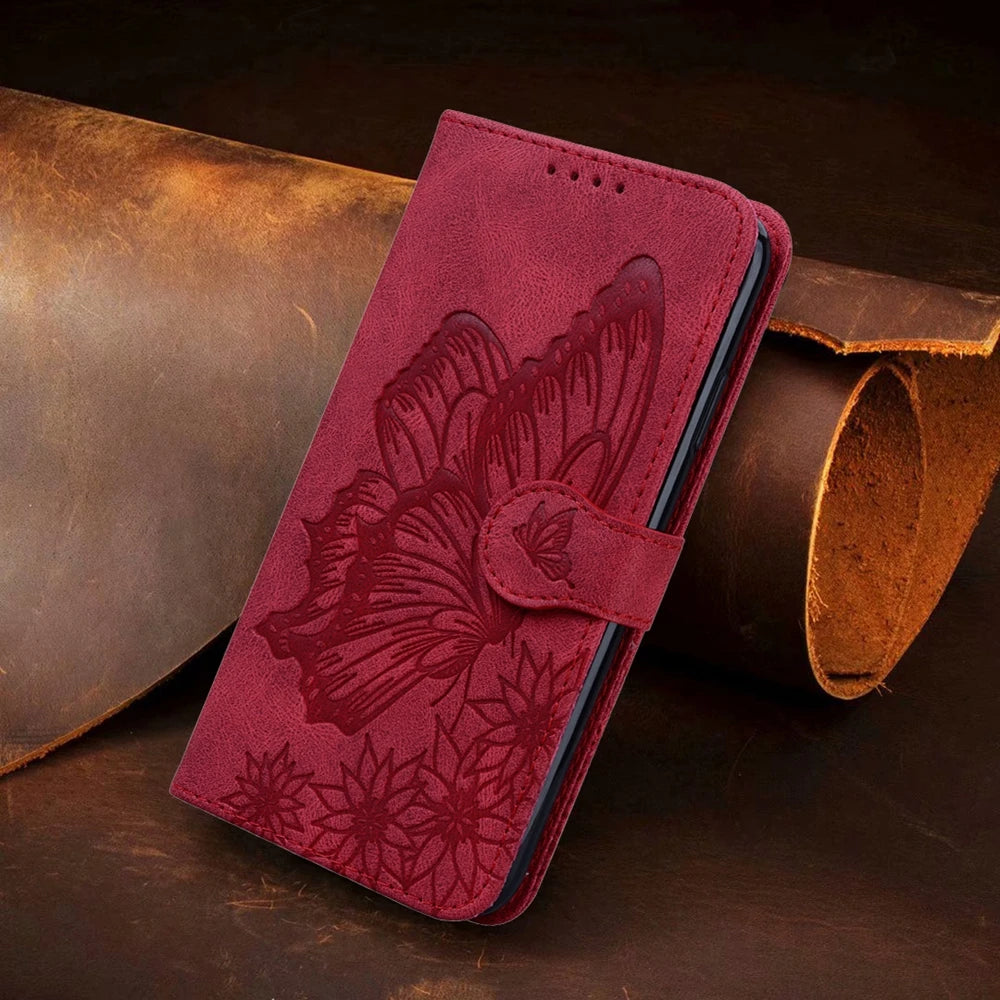 Magnetic Leather Wallet Flip Case For Samsung Galaxy S26 S25 S24 S23 S22 S21 Plus Ultra Edge FE S25FE Premium Shockproof Cover