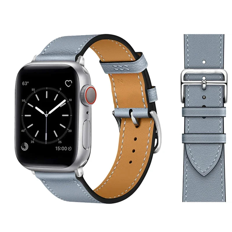 PureGuardCases Business Leather Band for Apple Watch