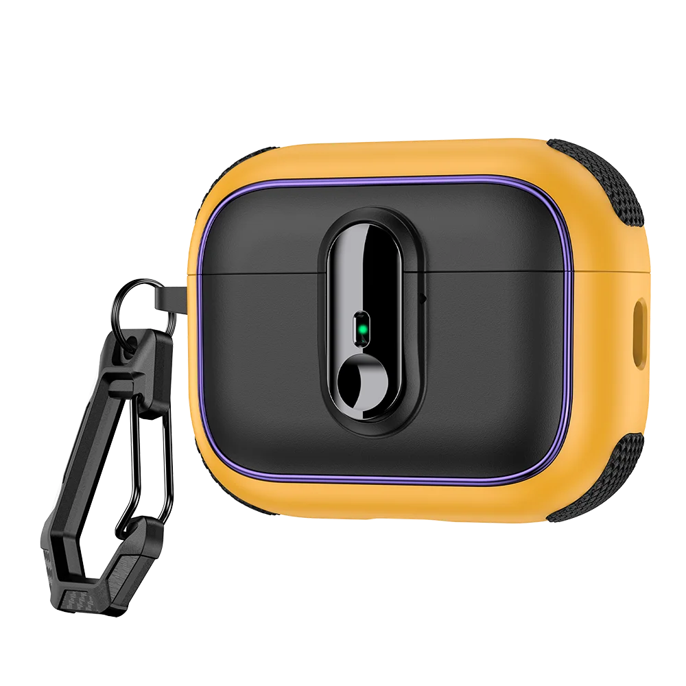 PureGuardCases Armor Lock Shockproof Case for AirPods