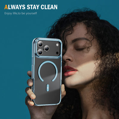PureGuardCases Luxury Phantom HD Clear iPhone Case – MagSafe Shockproof Magnetic Cover