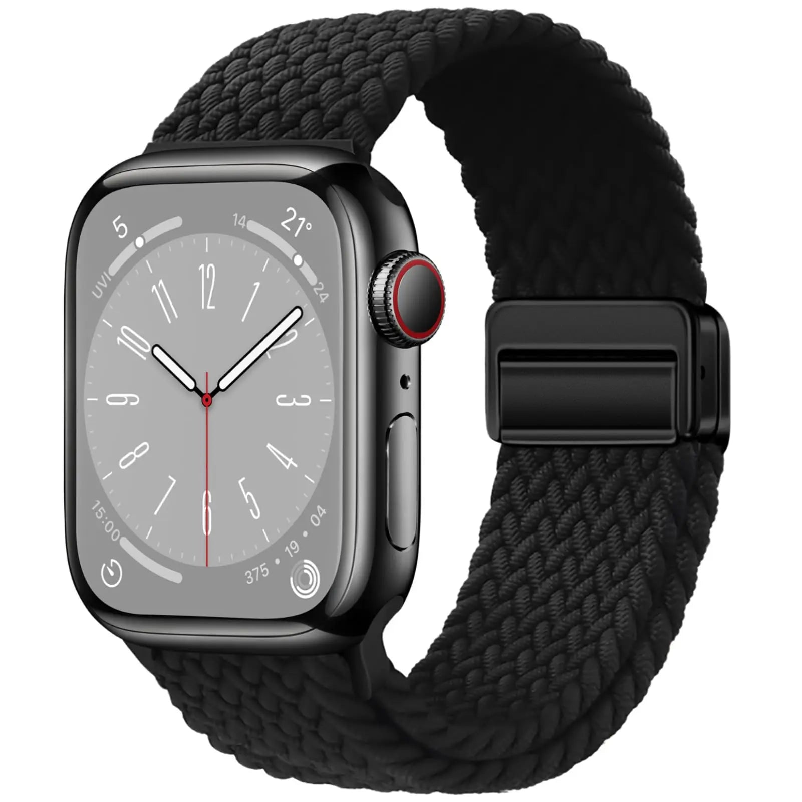 PureGuardCases Magnetic Braided Band for Apple Watch