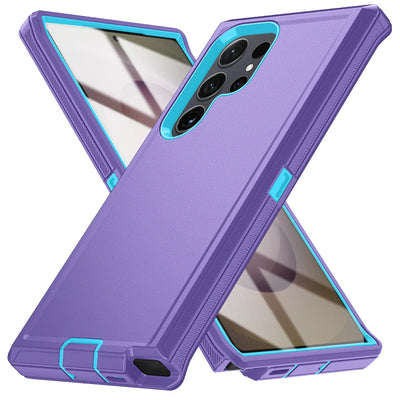 PureGuardCases Military Armor Kickstand Case for Samsung Galaxy