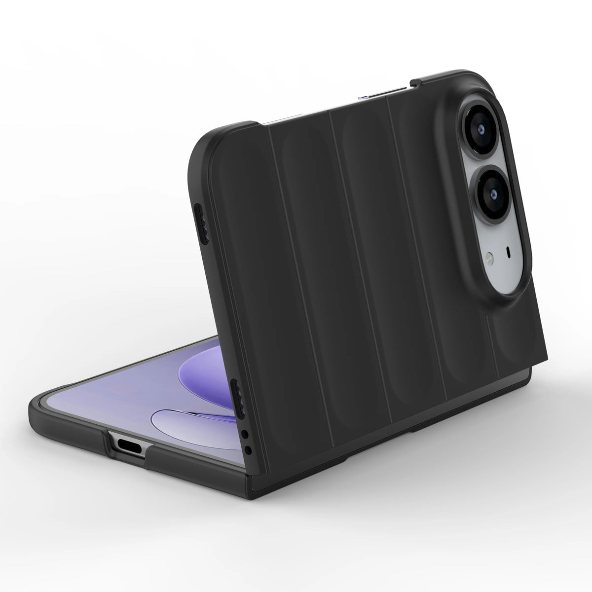 Ribbed Airbag Shockproof Case for iPhone Duo - Product View 5