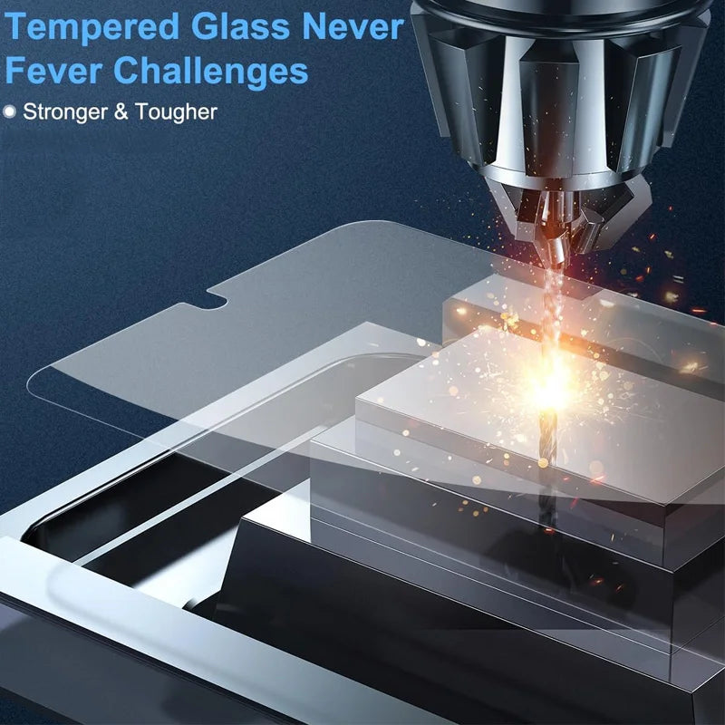 9H 9H Screen Protector Galaxy S21-S26, HD clarity
