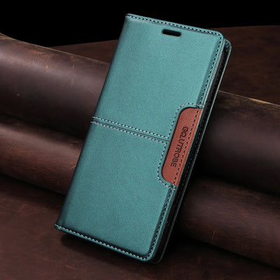 PureGuardCases Magnetic Leather Wallet Case for Google Pixel