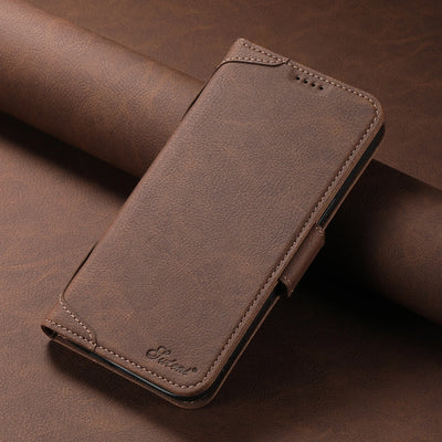 PureGuardCases Card Holder Wallet Flip iPhone Case – MagSafe Magnetic Cover