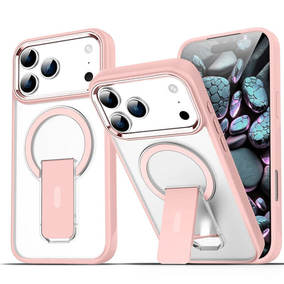 PureGuardCases Luxury MagSafe Stand iPhone Case – Matte Shockproof Cover