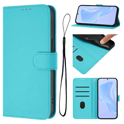 Wristlet Wallet Case Galaxy S23-S26, Lagoon Blue
