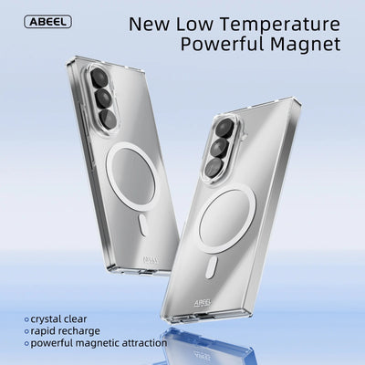 PureGuardCases Clear Magnetic Armor Case for Samsung Galaxy Z Fold