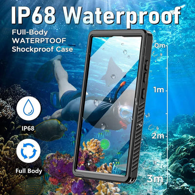 IP68 Waterproof Case for Samsung Galaxy S26-S20, A54 & A14 - Product View 4