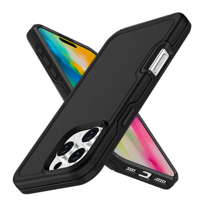 PureGuardCases Dual Layer Armor iPhone Case – MagSafe Shockproof Matte Cover