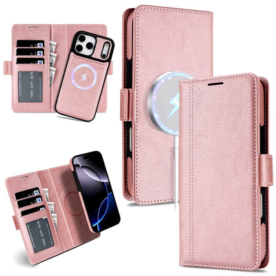 2-in-1 MagSafe Wallet for iPhone, Pink