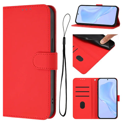 Wristlet Wallet Case Galaxy S23-S26, Red