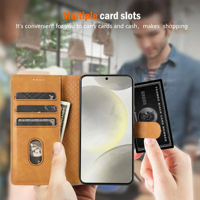 PureGuardCases Leather Wallet Case for Google Pixel