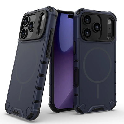 PureGuardCases Airbag Anti-Fall iPhone Case – MagSafe Shockproof Matte Cover