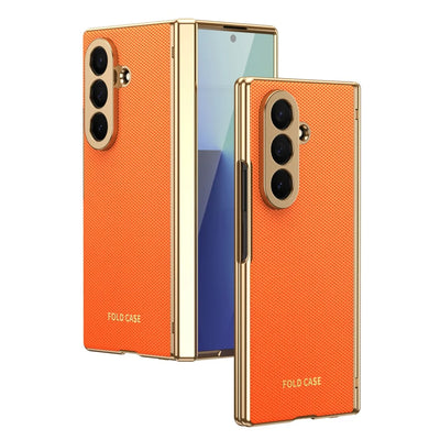PureGuardCases Luxury Armor Case with Hinge Protection for Samsung Galaxy Z Fold