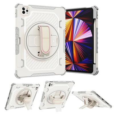 PureGuardCases 360° Kickstand Rugged Case for iPad