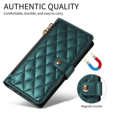 PureGuardCases Crossbody Leather Wallet Case for Google Pixel