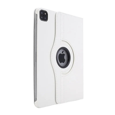 PureGuardCases 360° Rotating Leather Stand Case for iPad