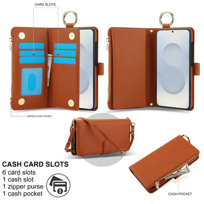RFID Zipper Case Galaxy S26, card slots