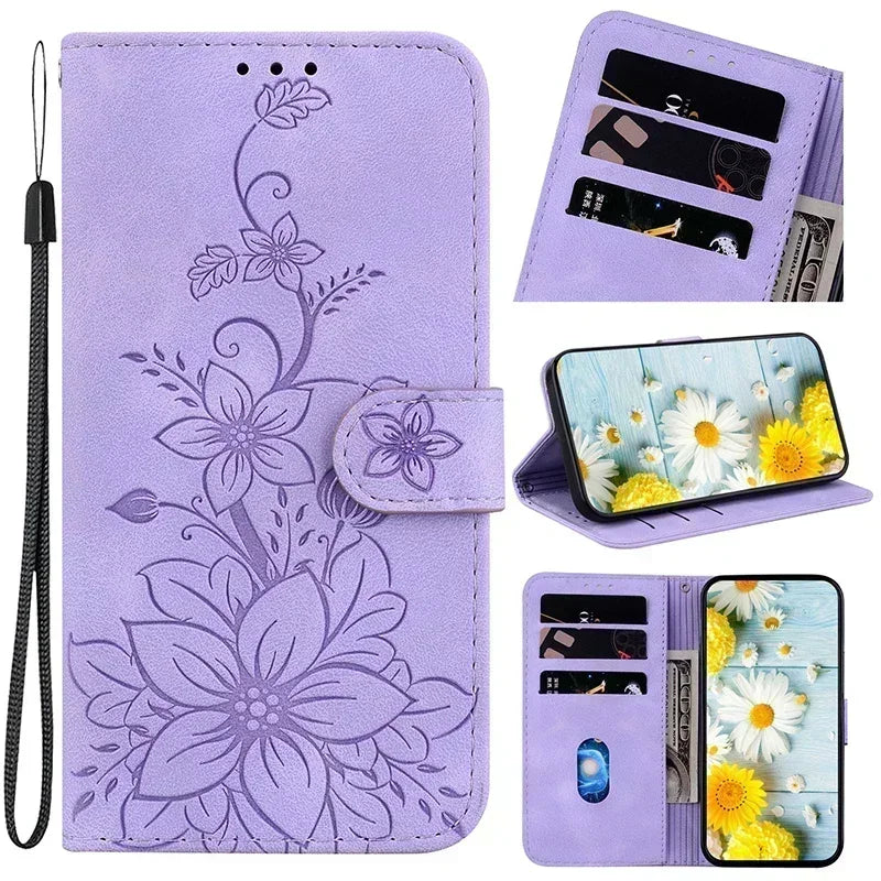 Leather Phone Case For Samsung Galaxy A73 A72 A71 A51 4G 5G A81 A91 A41 A31 A70 A50 A40 A20 A30 A20E Card Slot Wallet Cover