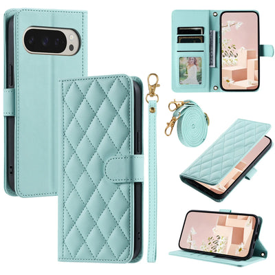 PureGuardCases Crossbody Leather Wallet Case for Google Pixel