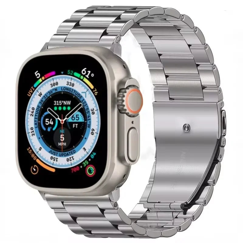 PureGuardCases Luxury Stainless Steel Band for Apple Watch
