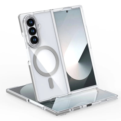 PureGuardCases Clear Magnetic Case for Samsung Galaxy Z Fold