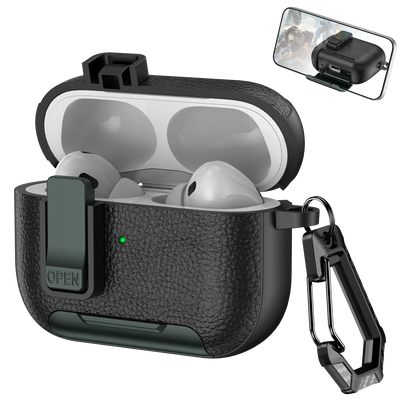 PureGuardCases Phone Stand Shockproof Case for AirPods