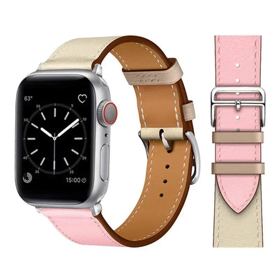 PureGuardCases Business Leather Band for Apple Watch