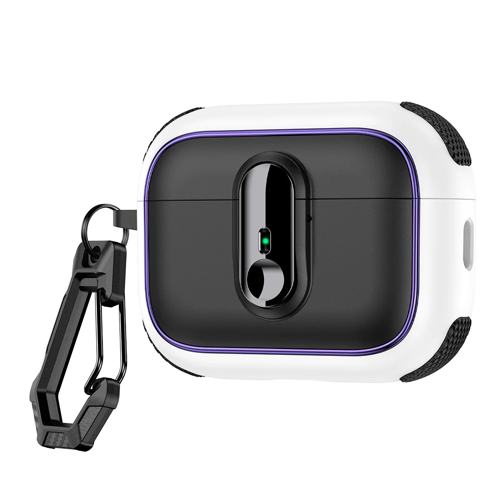 PureGuardCases Armor Lock Shockproof Case for AirPods