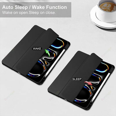 PureGuardCases Smart Folio Case for iPad