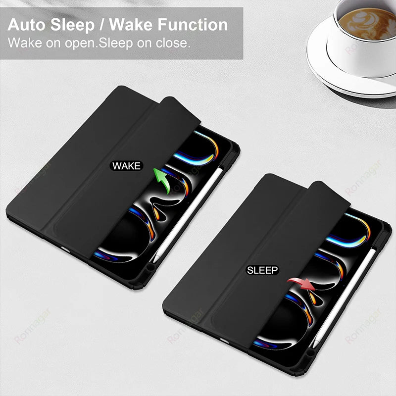 PureGuardCases Smart Folio Case for iPad
