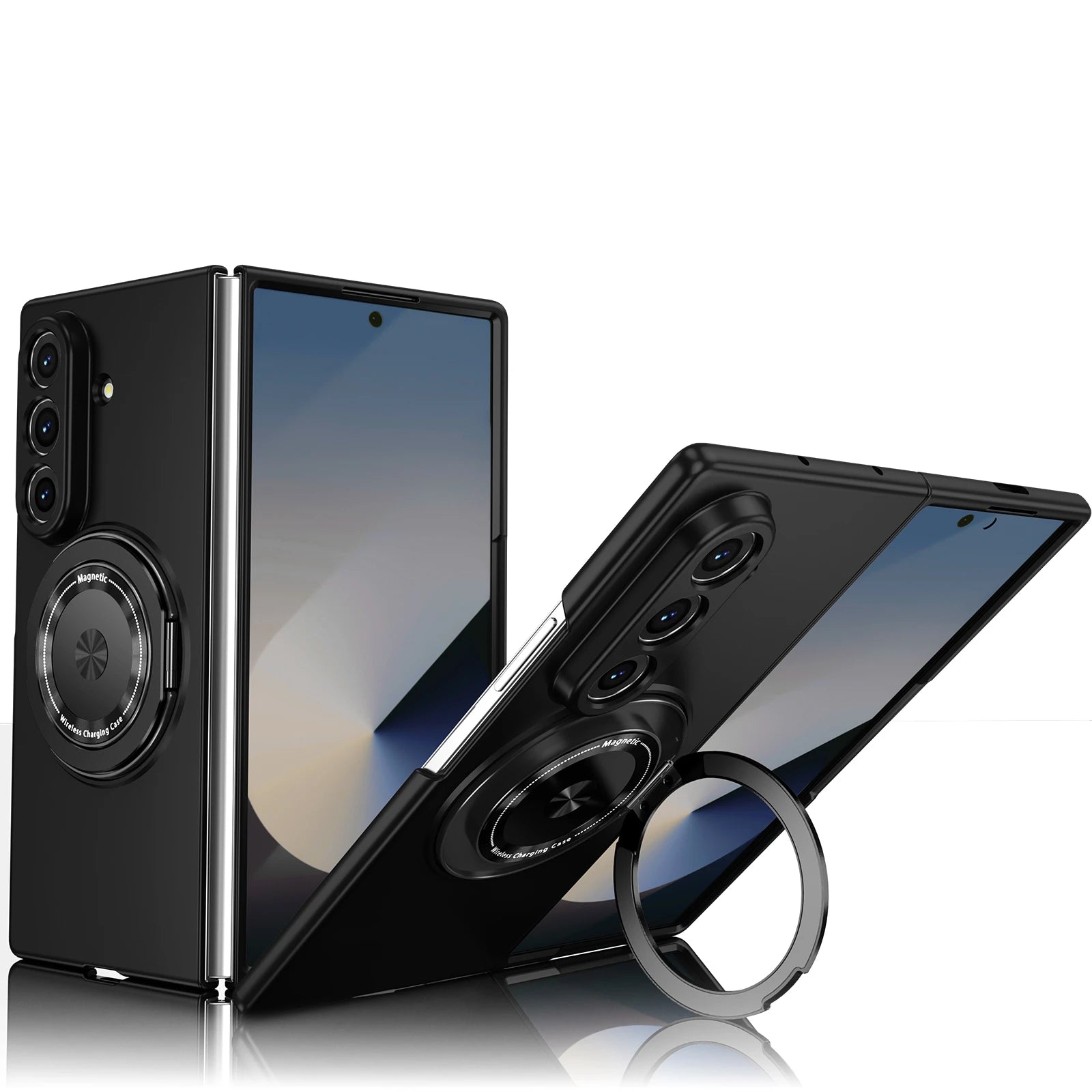 PureGuardCases Luxury Magnetic Armor Case for Samsung Galaxy Z Fold