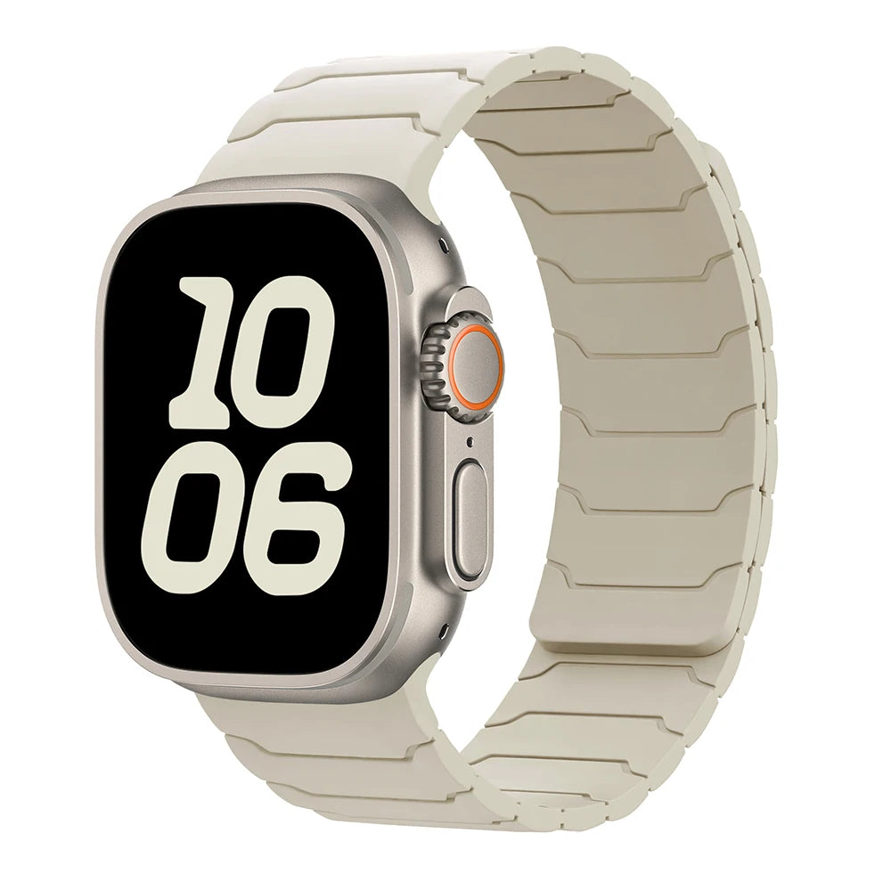 PureGuardCases Magnetic Silicone Band for Apple Watch