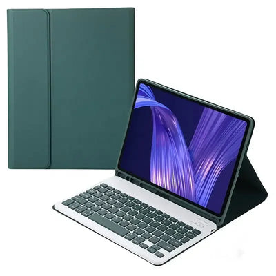 PureGuardCases Colorful Bluetooth Keyboard Case for iPad